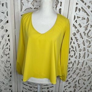 Lovers + Friends Marigold Split Sleeve Blouse